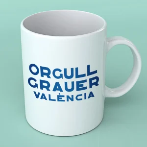 Taza de Orgull Grauer València por Tomás Gorria